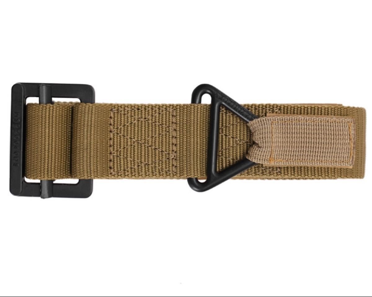 タクティカルスリングベルト Tactical & Sling belt カーキー