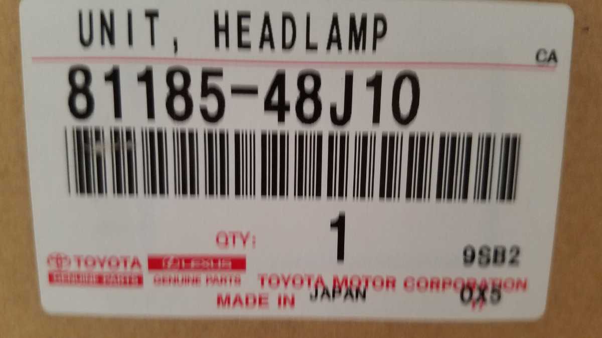 LED 左ヘッドライト LEDヘッドライト KOITO ハリアー 左 LH トヨタ 80