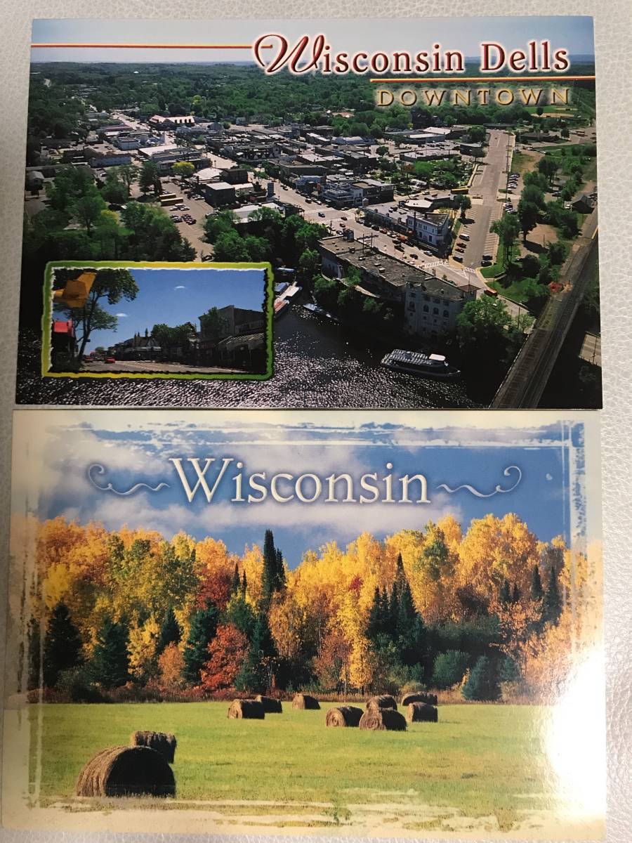 【絵葉書】 ウィスコンシン州/Wisconsinの絵葉書 9枚セット _画像4