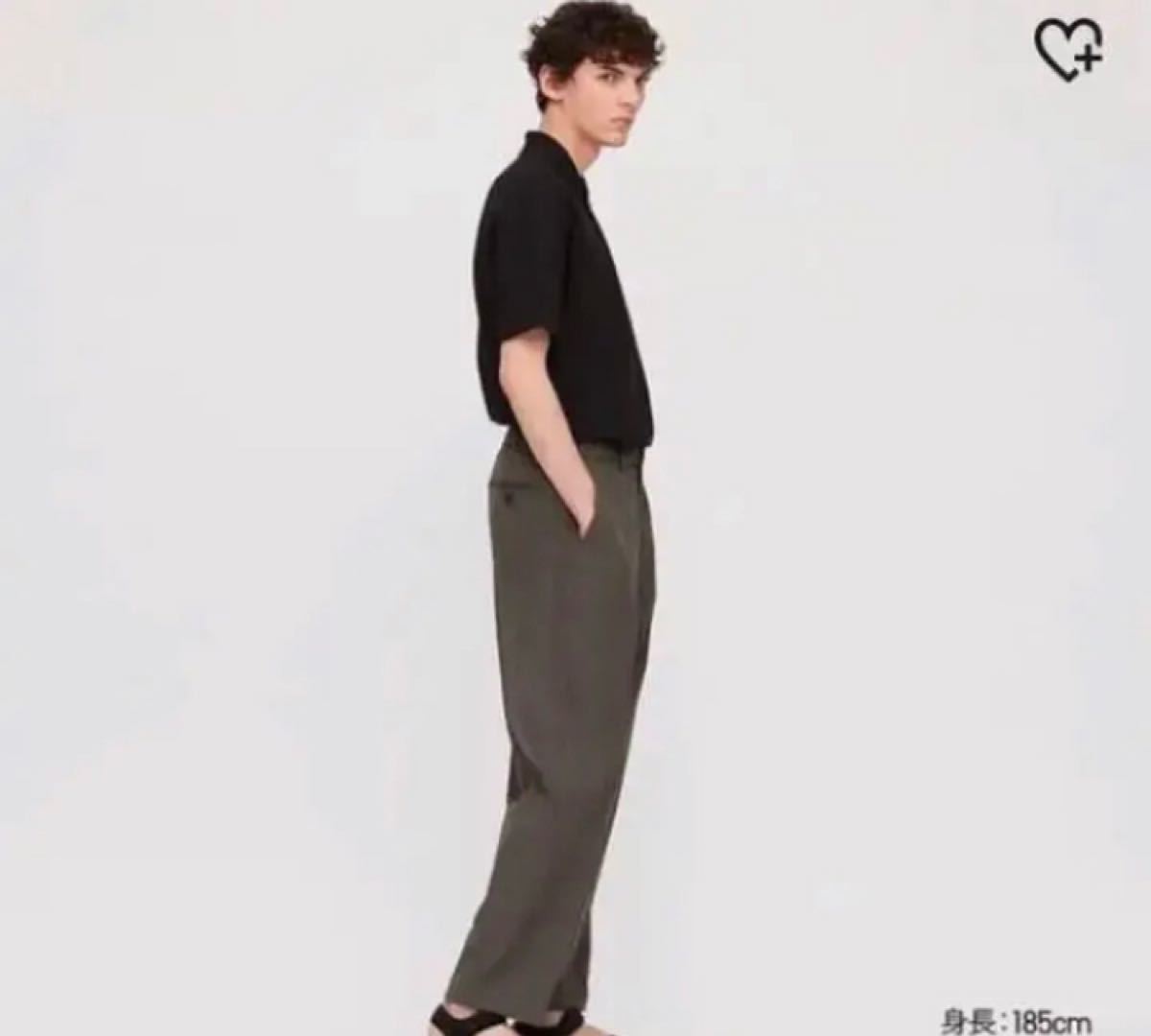 Paypayフリマ Uniqlo ワイドフィットテーパードパンツ メンズ ブラック L ユニクロ Paypayフリマ Uniqlo ワイドフィットテーパードパンツ メンズ ブラック L ユニクロ