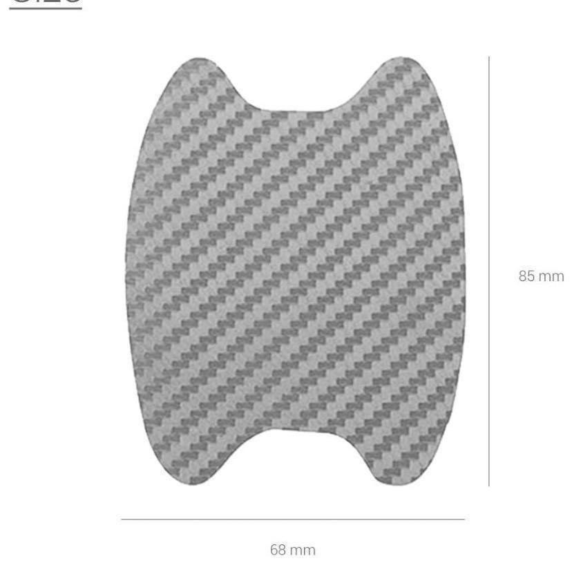 高品質 ドアノブ引っかき傷保護フィルム01_画像2