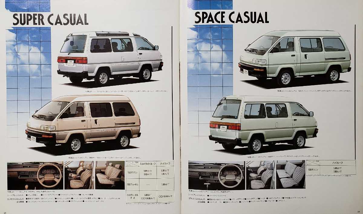 トヨタ　ライトエース　ワゴン　1990年9月 カタログ_画像8