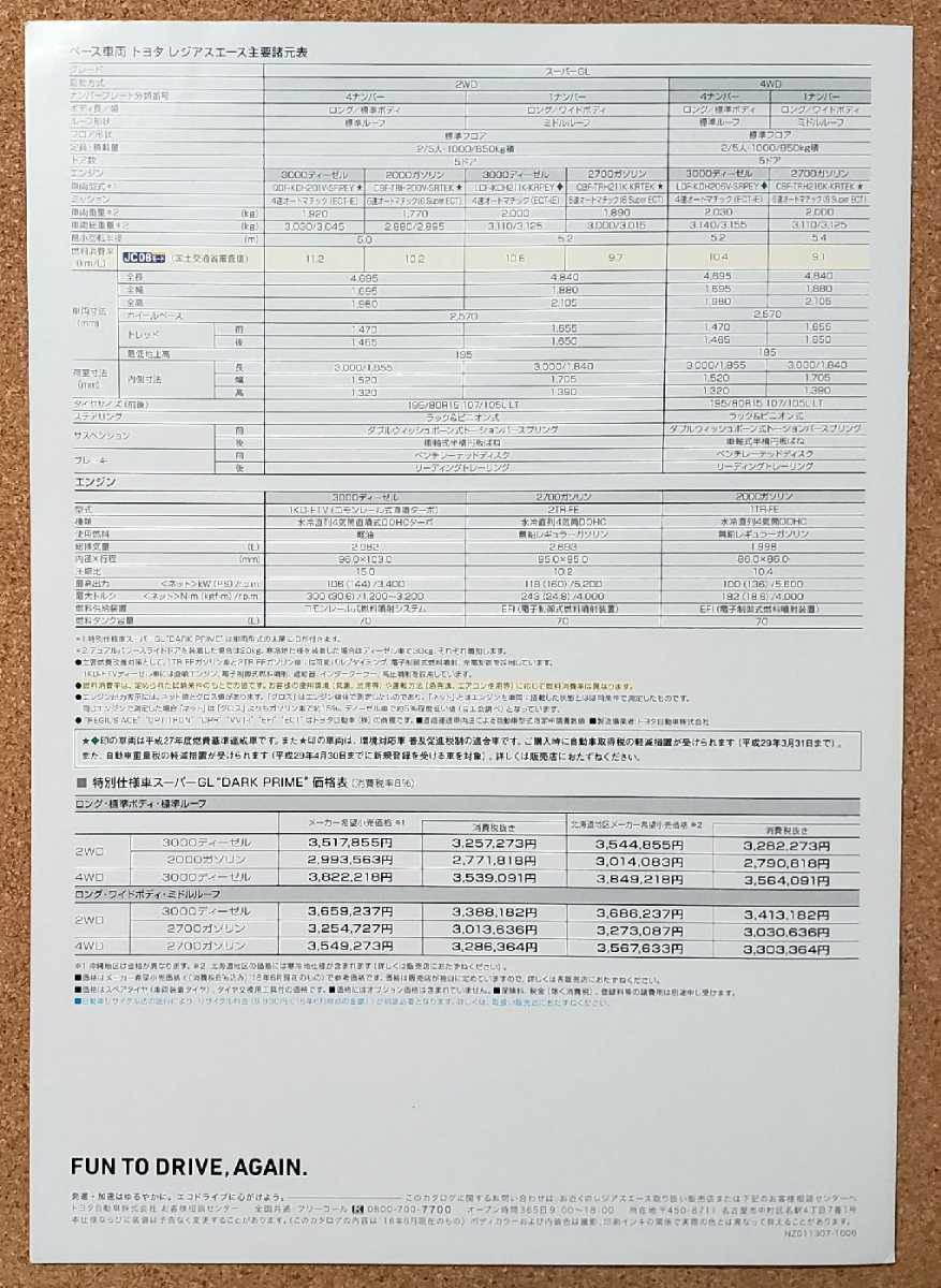 ヤフオク トヨタ レジアスエース 特別仕様車 スーパーgl ヤフオク トヨタ レジアスエース 特別仕様車 スーパーgl