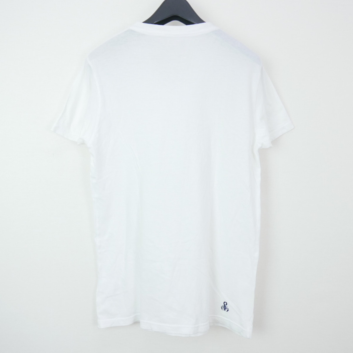 SOPHNET. ソフネット BASIC LINE V-NECK TEE コットン 半袖 無地 Vネック Tシャツ カットソー WHITE M_画像2