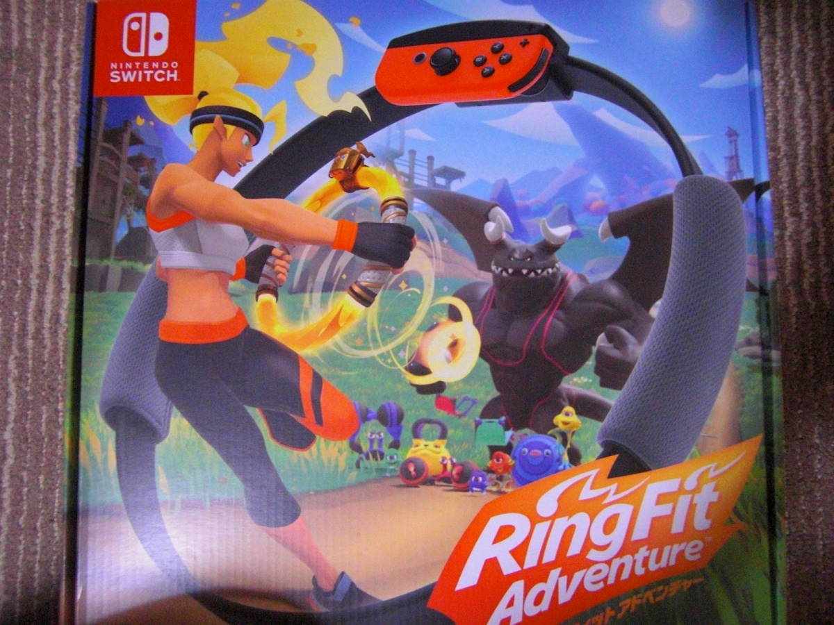 ニンテンドースイッチソフト 即決 美中古 リングフィット アドベンチャー Ringfit Adventure Nintendo Switch