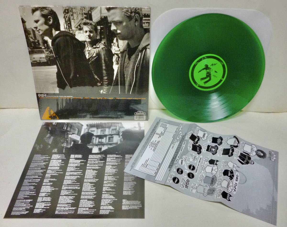 Green Day–Warning:レコードオリジナル限定グリーン盤2000年 - 通販