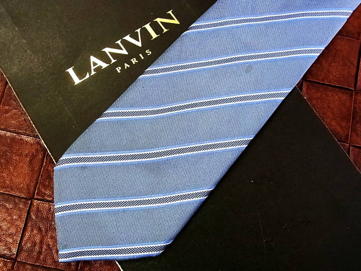 ●0089●状態【並】●ランバン【LANVIN】ネクタイ●_画像1