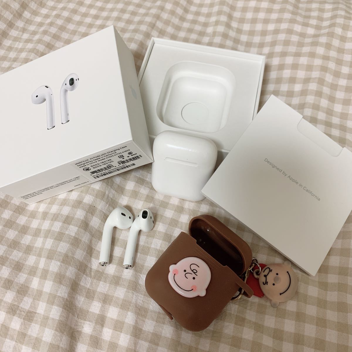 Apple純正Airpods 第二世代 箱付き ケース付き｜PayPayフリマ