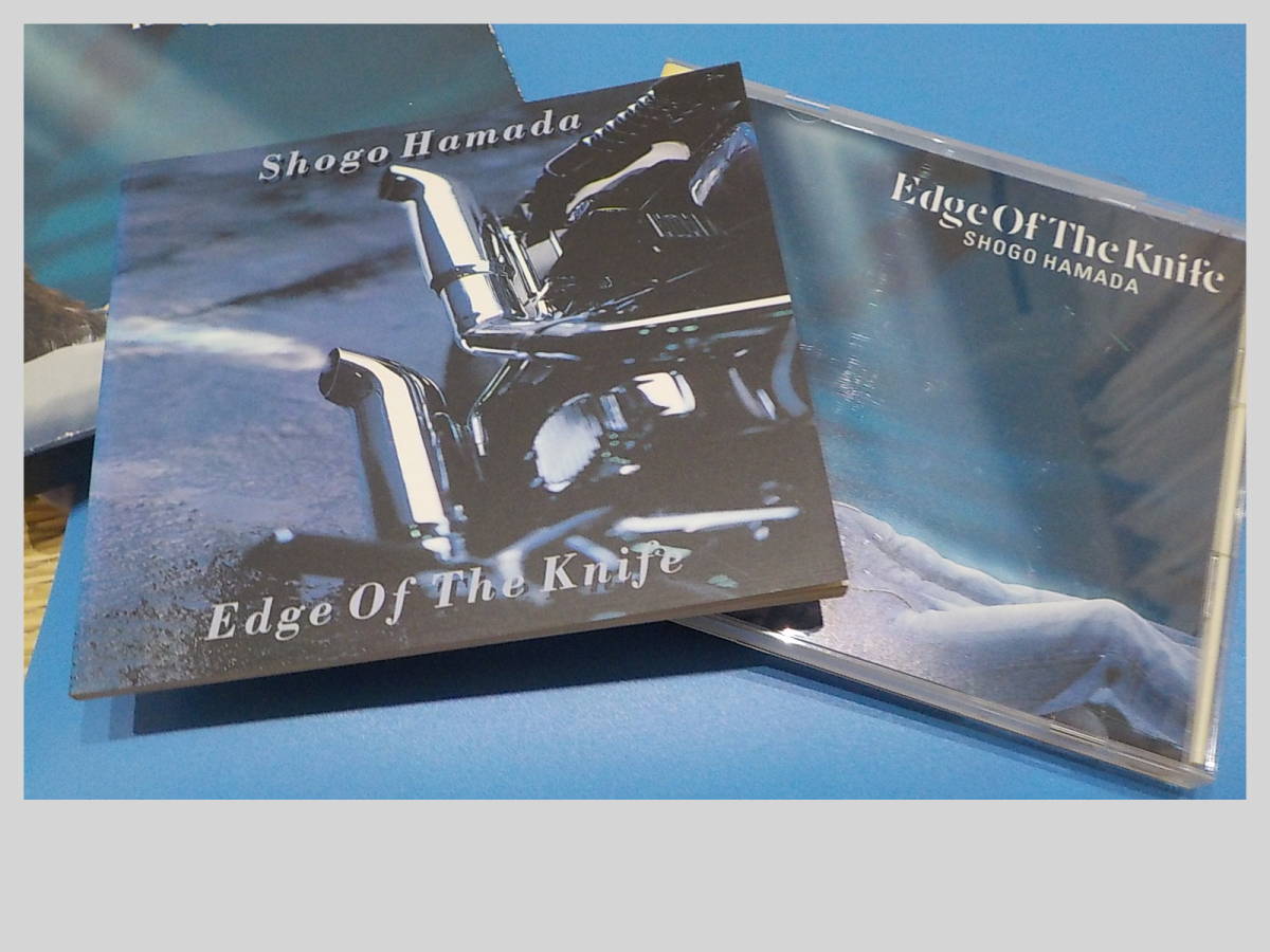 浜田省吾 EDGE OF THE KNIFE　ブックレット付　初回盤 CDアルバム_画像2