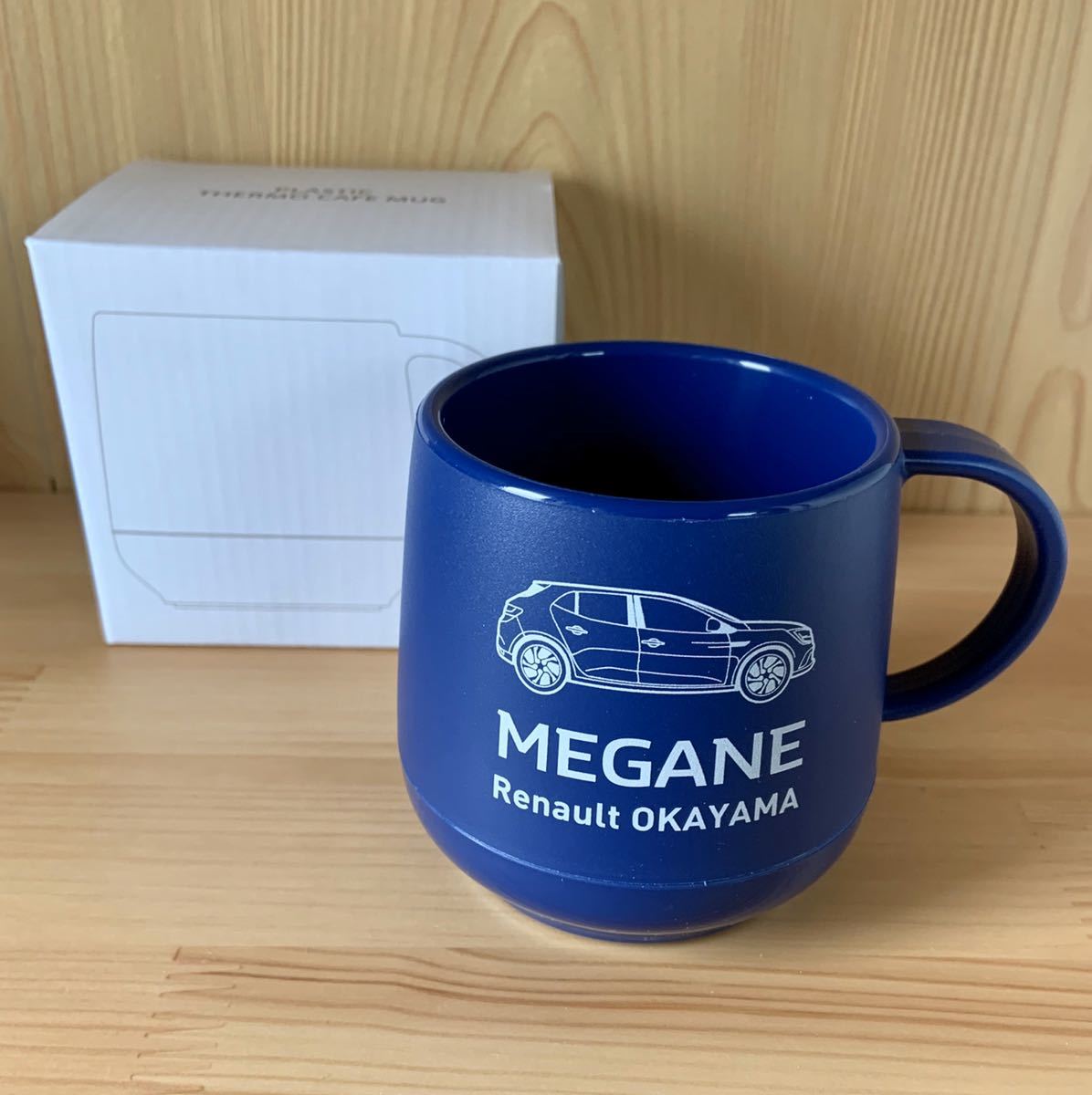 *[ unused ] Renault Megane * pra Thermo Cafe mug *RENAULT MEGANE* Novelty 