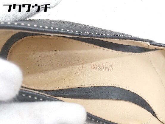 ◇ ◎ Clarks クラークス ポインテッドトゥ ヒール パンプス サイズ23.5㎝ ブラック レディース_画像3