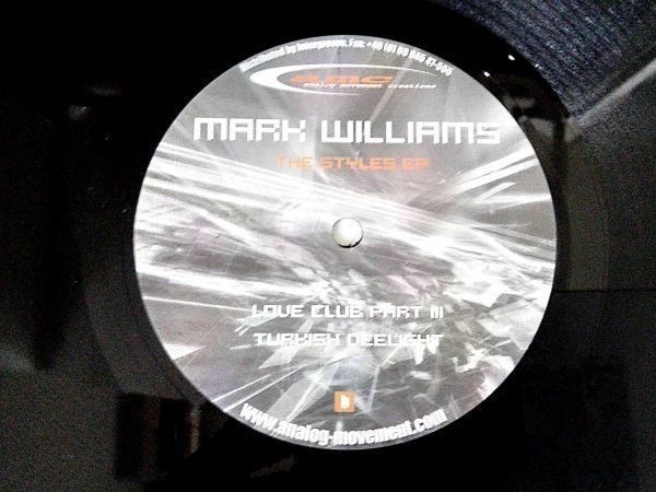 2979【ＬＰ盤】★☆めったに出品されない◎Mark WilliamsThe Styles EP　　マーク・ウィリアムス　　≪貴重レコード≫_画像4