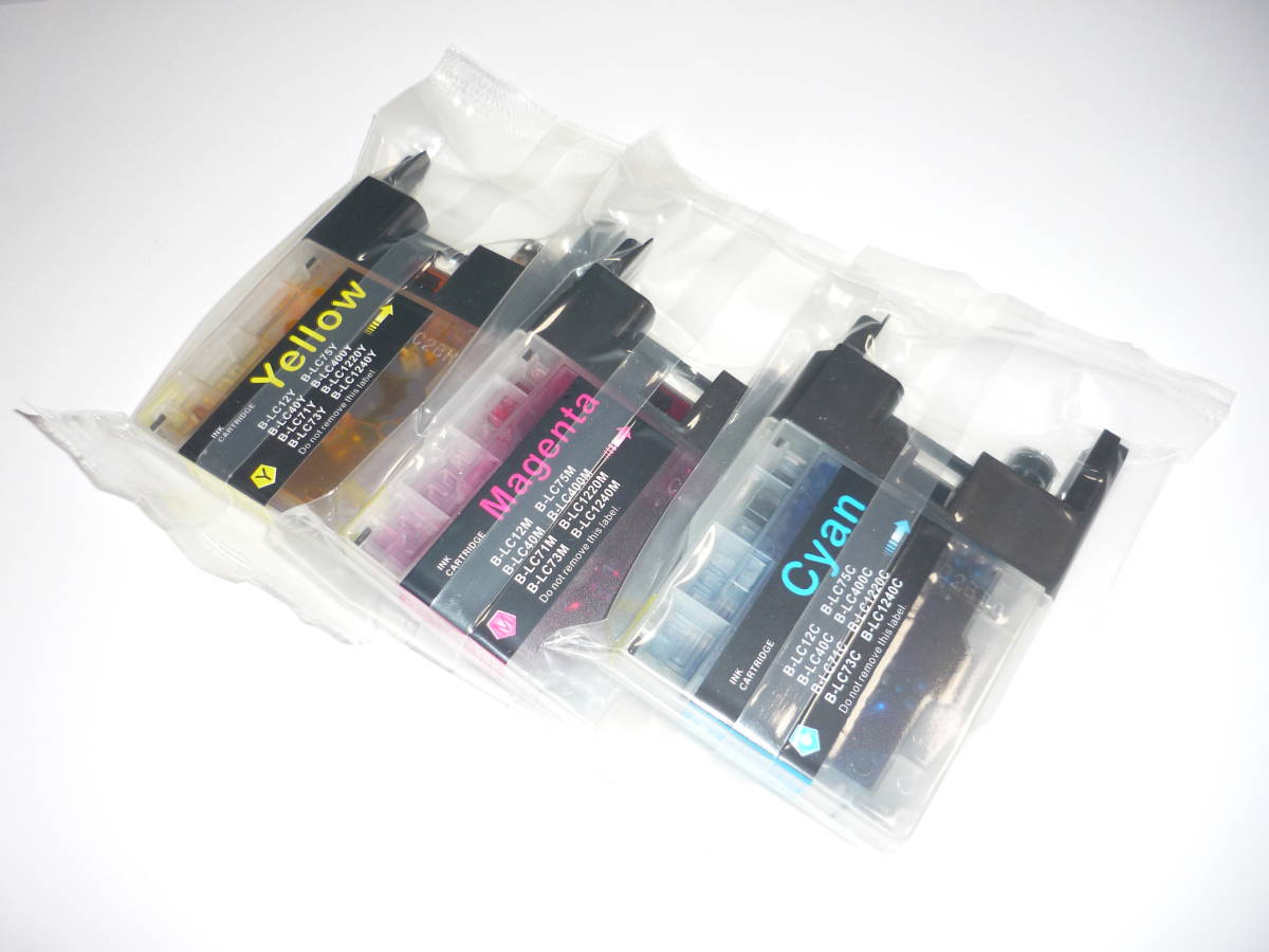 [ free shipping ]brother Brother B-LC(B-LC12 40 71 73 75 400 1220 1240) (BK/BK/C/M/Y) 5 piece set / interchangeable ink cartridge 