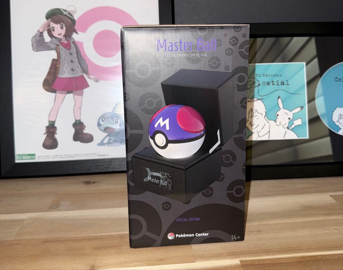 イギリスポケモンセンター限定版マスターボール 未開封 海外正規品 公式ライセンス イギリスポケモンセンター限定版マスターボール 未開封 海外正規品