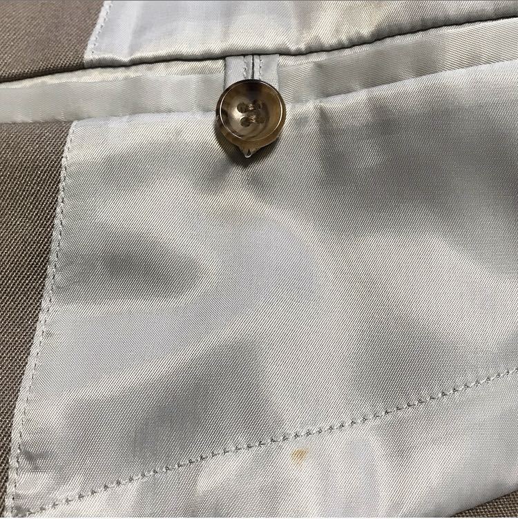 2002春夏 コムデギャルソンオムプリュス コート_右の内ポケットに茶色のシミがあります