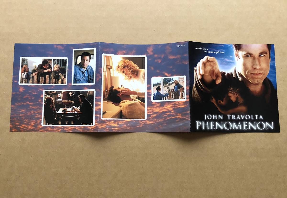 [CD] PHENOMENON Music From The Motion Picture Soundtrack 国内盤　フェノミナン　オリジナル・サウンドトラック　エリック・クラプトン_画像6