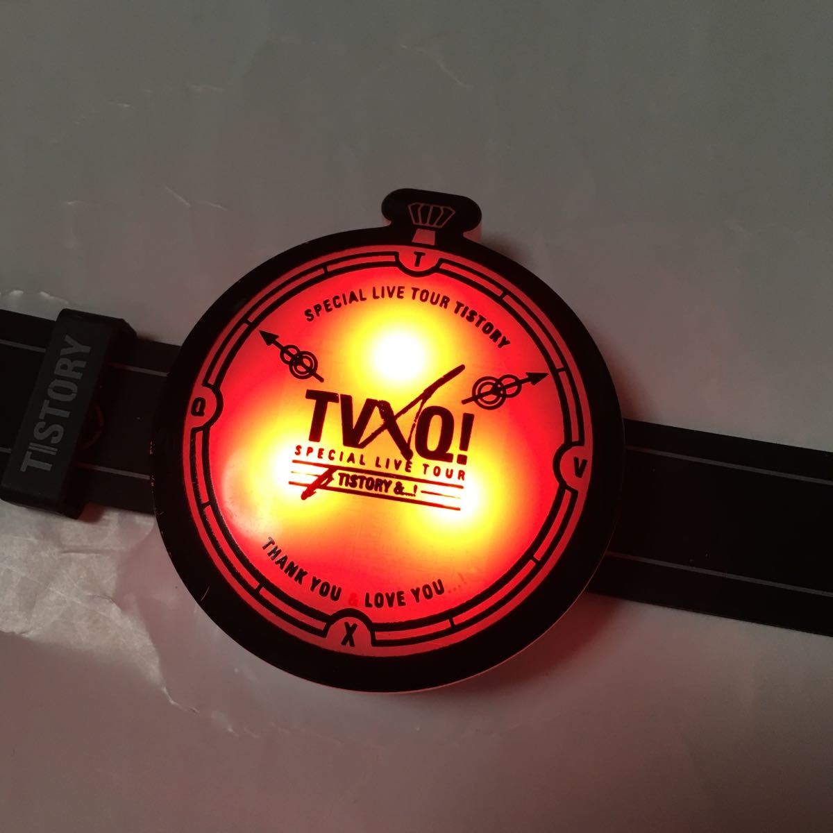 送料込み 東方神起 TVXQ ペンライト 腕時計型ライト Fan Light 送料込み 東方神起 TVXQ ペンライト 腕時計型ライト Fan Light