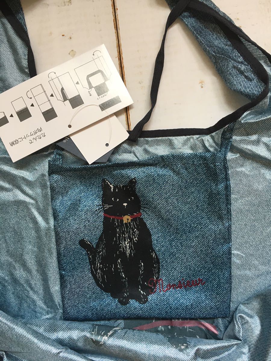 бесплатная доставка * eko задний!mshu рисунок L размер темно-синий Kusuguru Japan