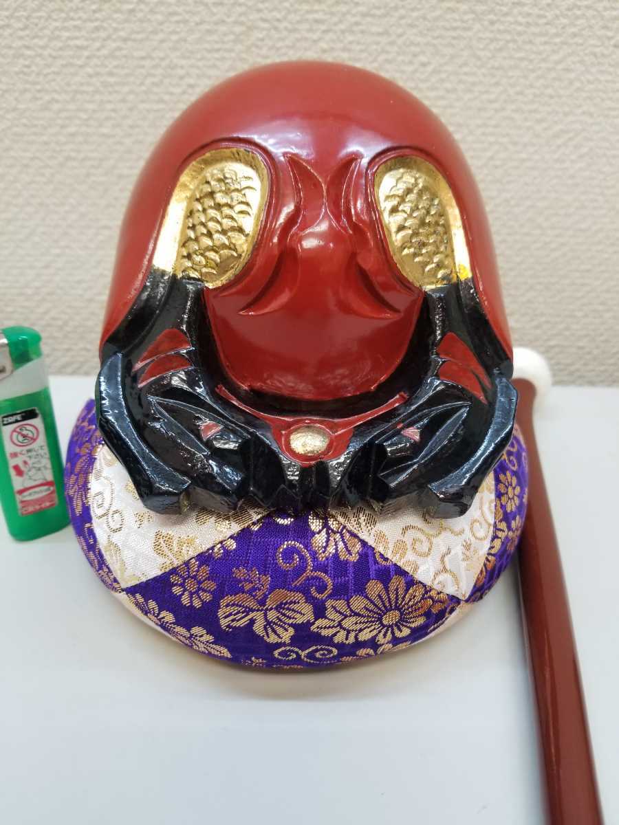若葉段盛 22号 朱塗面金】高さ約79cm 木製 寺院仏具 仏教美術 若葉段盛 22号 朱塗面金】高さ約79cm 木製 寺院仏具 仏教美術
