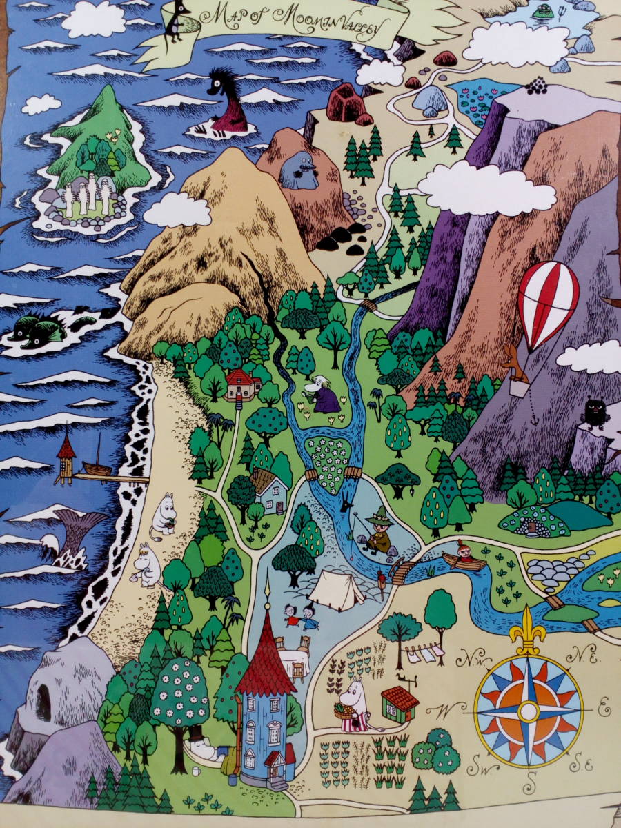 希少品未開封 ムーミン ムーミン谷地図・Ⅱ 1000p|Yahoo!フリマ(旧PayPayフリマ) 希少品未開封 ムーミン ムーミン谷地図・Ⅱ 1000p|Yahoo!フリマ(旧PayPayフリマ)