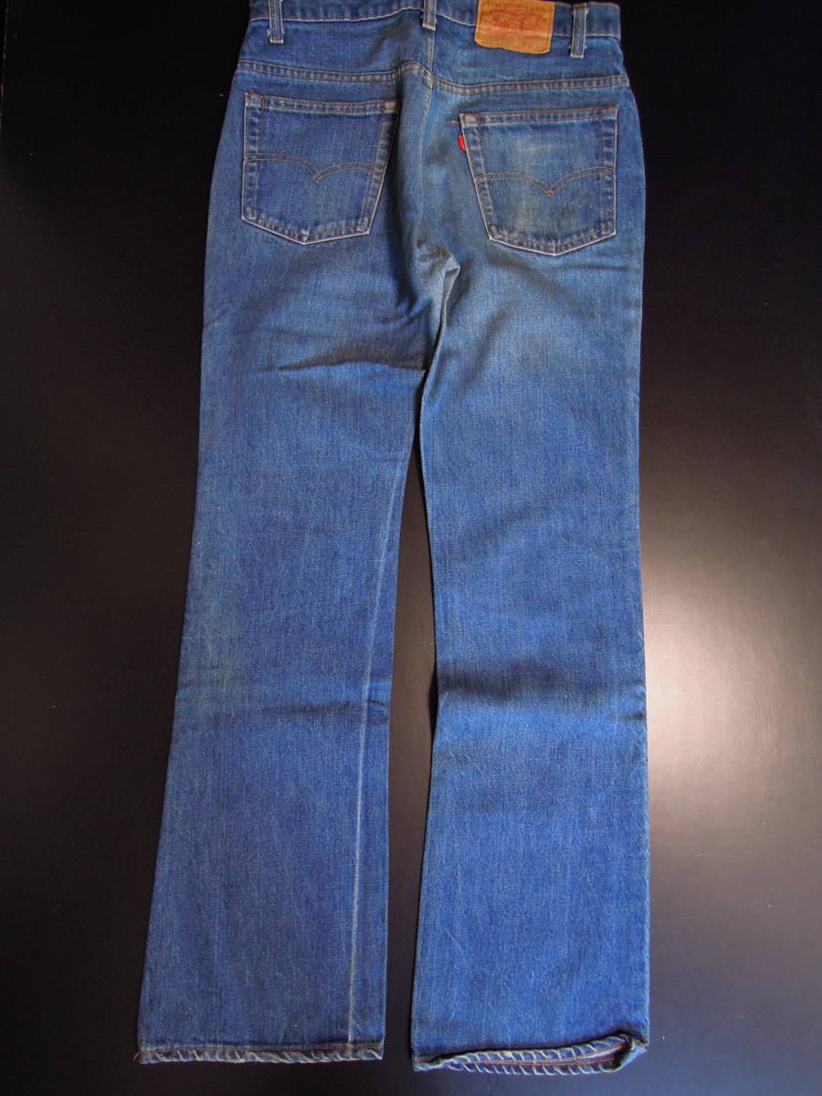 0cx VINTAGE　オリジナル　　リーバイス　Levis　517ブーツカットデニム　後期/脇割/w32_画像9