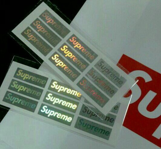 ミニ≪正規品≫Supreme ステッカー ホログラム BOX サイドロゴ ミニ≪正規品≫Supreme ステッカー ホログラム BOX サイドロゴ