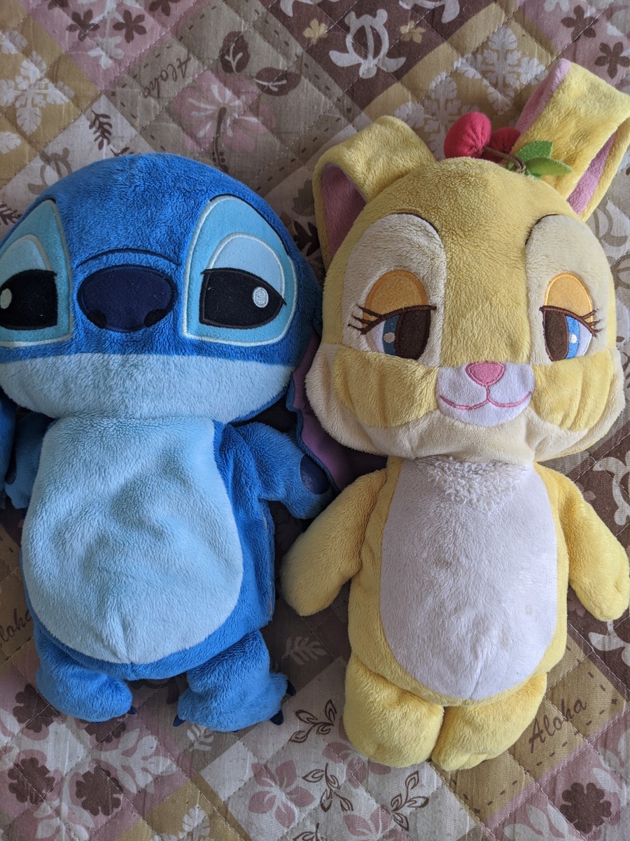 Paypayフリマ ディズニー 湯たんぽのぬいぐるみ2個セット ミスバニー スティッチ Paypayフリマ ディズニー 湯たんぽのぬいぐるみ2個セット ミスバニー スティッチ