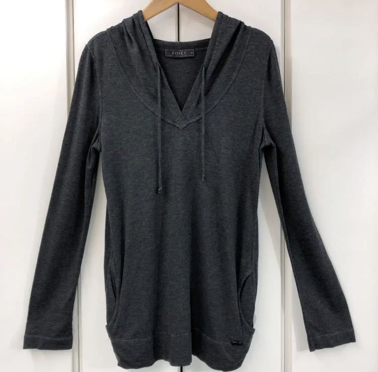 最安値に挑戦】 美品!FOXEY 薄手パーカー(38)28096 その他 - www