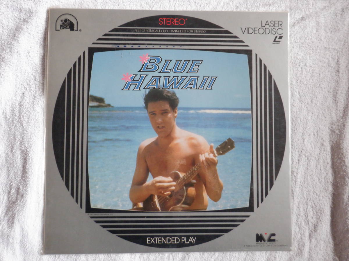  laser disk foreign record movie [ blue Hawaii ] L screw Press Lee .. beautiful goods 