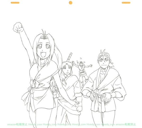 獣神演武☆HERO TALES 版権原画