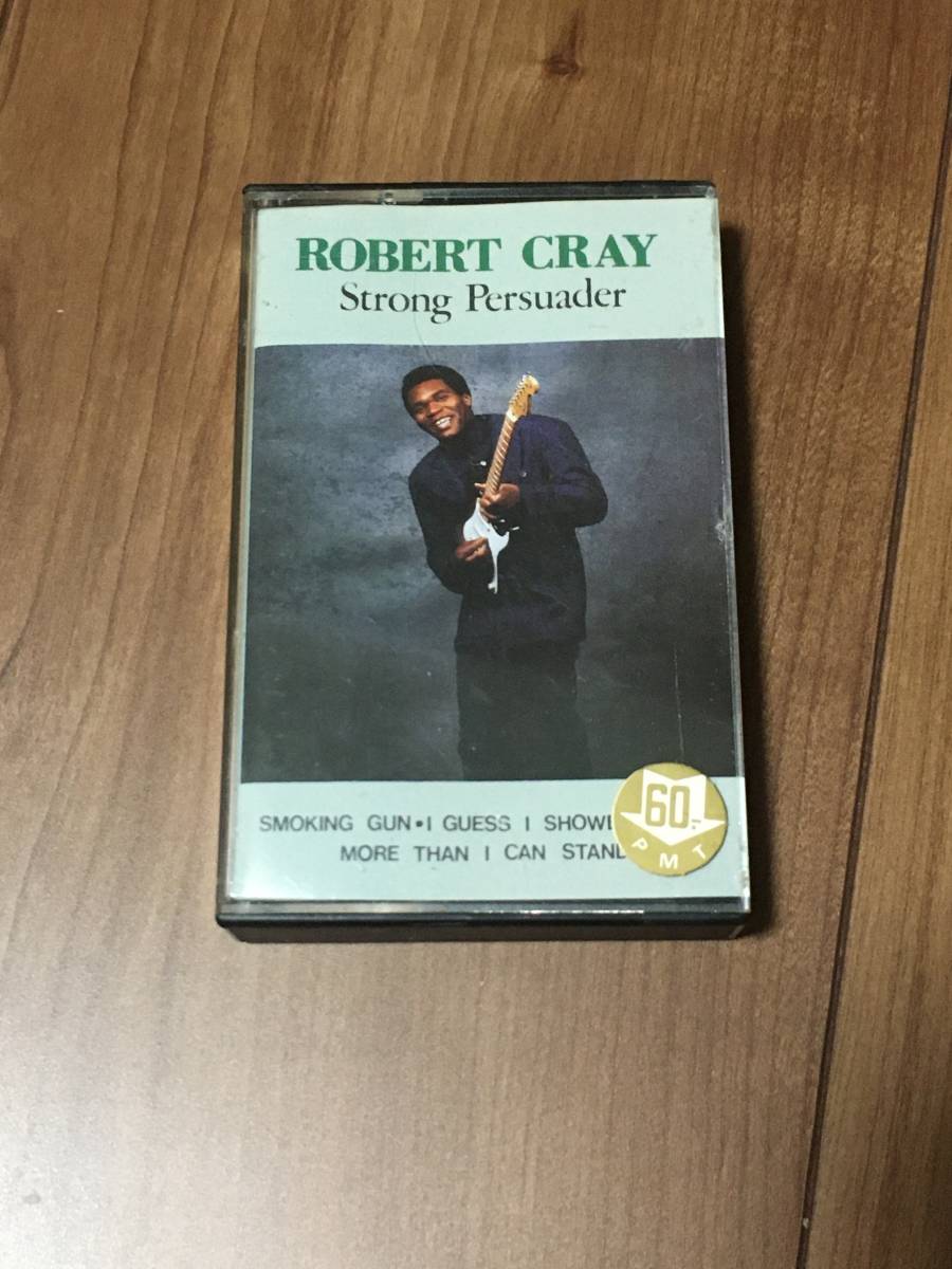最終出品　カセットテープ ROBERT CRAY ロバート・クレイ STRONG PERSUADER_画像1