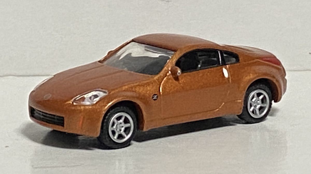 カプセルエムテック 1/72 日産 フェアレディZ Z33 オレンジ ニッサン NISSAN FAIRLADY Z 5代目 33 リアルX REALTOY エムテック MTECH 模型_画像1