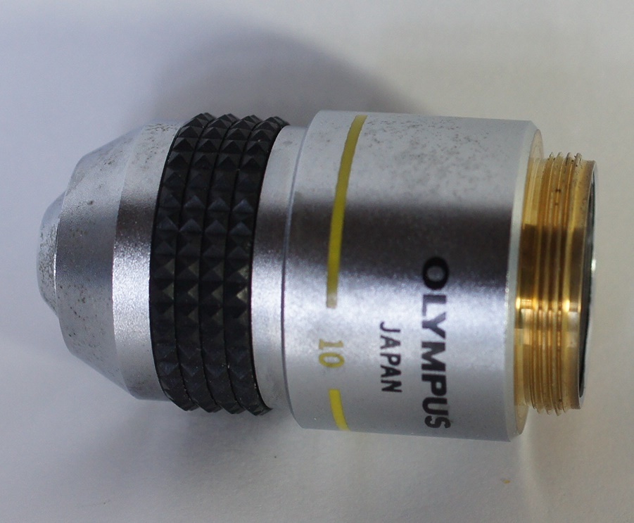 Microscope Japan　品質保証　返品可　オリンパス　対物レンズ　D　アクロマート 10 　0.25　 160/0.17 BH2用　中古　Olympus_画像10