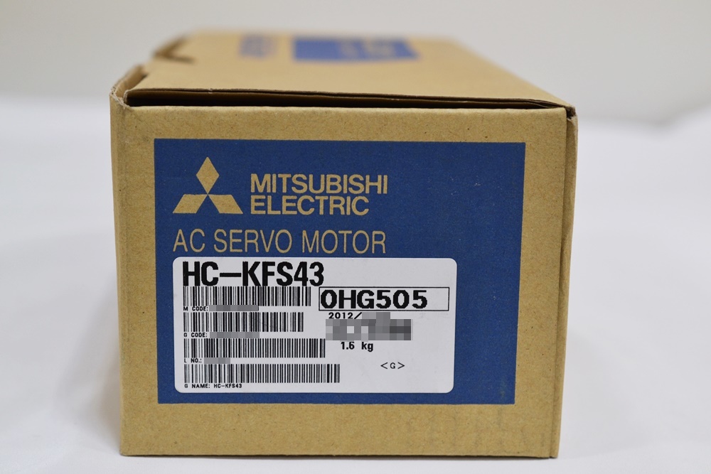 ◇未使用!三菱電機 サーボモータ HC-KFS43 (生産終了モデル) 2012年製