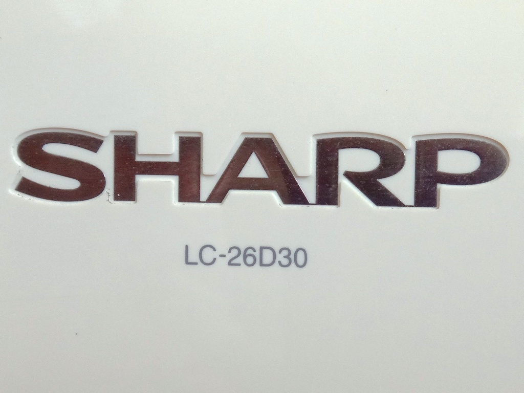 注目 SHARP シャープ 26V型 液晶 テレビ AQUOS LC-26D30 ハイビジョン 2008年モデル 完動品