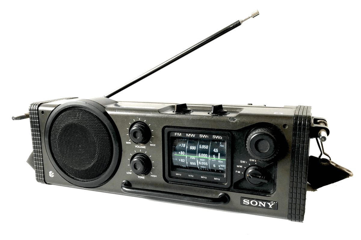新品 送料無料 SONY ソニー ICF-6000 スカイセンサー 4バンドマルチバンドレシーバー FM MW SW1 SW2 中波 短波ラジオ 