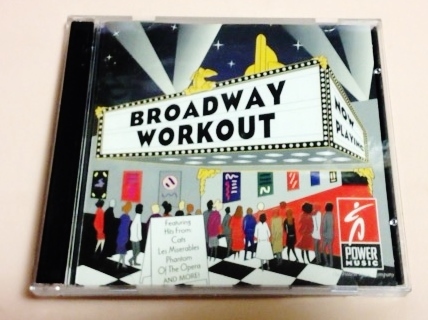 2CD フィットネス用 BROADWAY WORKOUT/キャッツ,オペラ座の怪人,アニー,レミゼラブル,コーラスライン等ミュージカル ダンスカバー