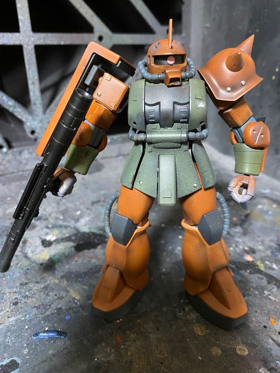 Paypayフリマ Hguc 完成品 塗装済 ガルマ専用ザク Paypayフリマ Hguc 完成品 塗装済 ガルマ専用ザク