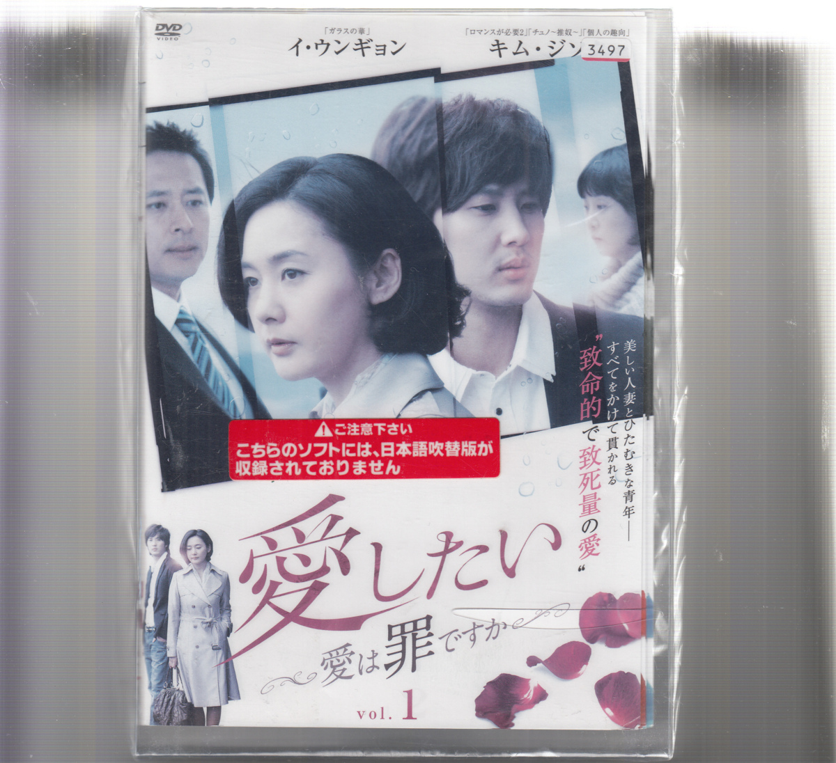 Yahoo!オークション - DVD レンタル版 韓国ドラマ 愛したい 愛は罪です