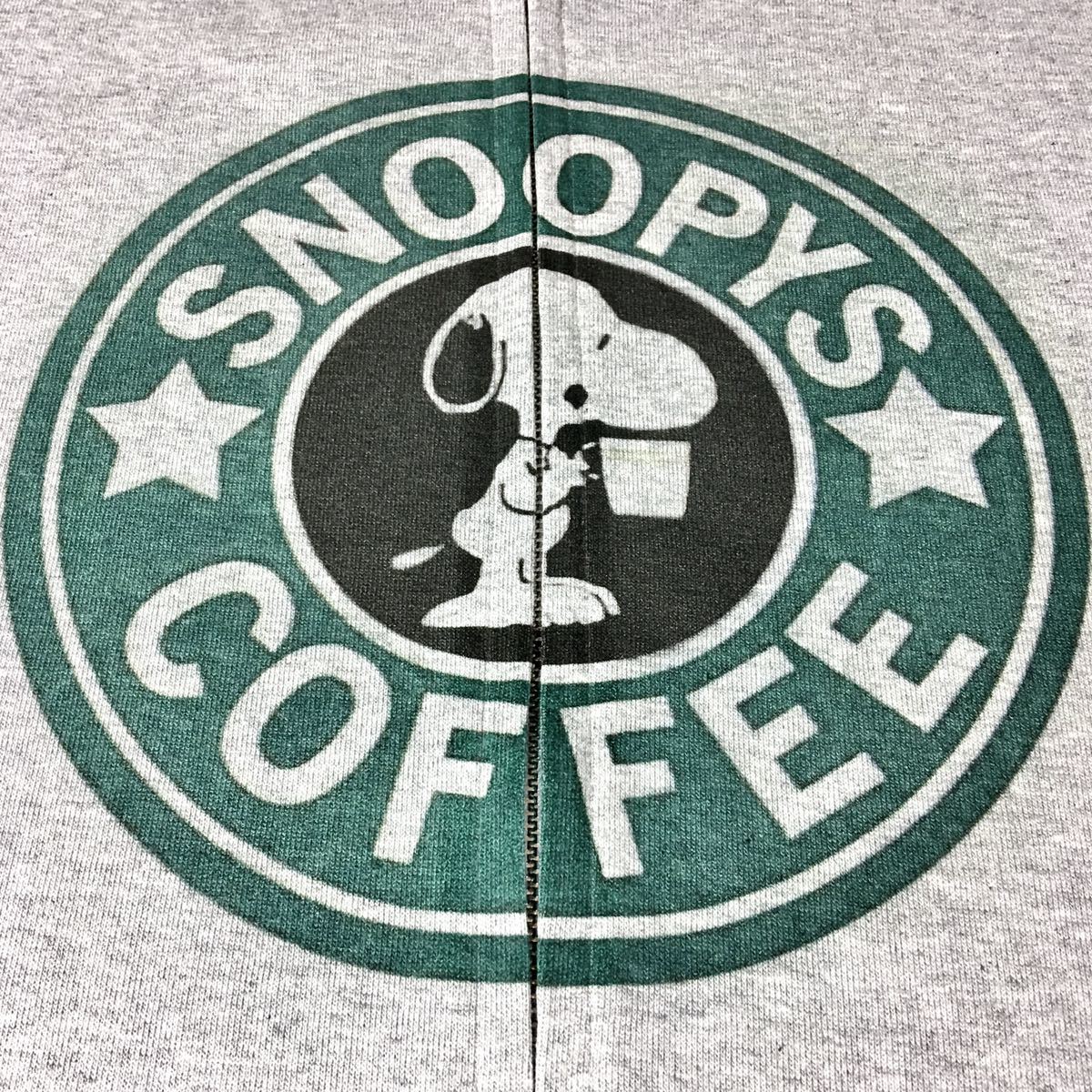 素敵な パロディ カフェ コーヒー ロゴ スタバ SNOOPY スヌーピー 新品
