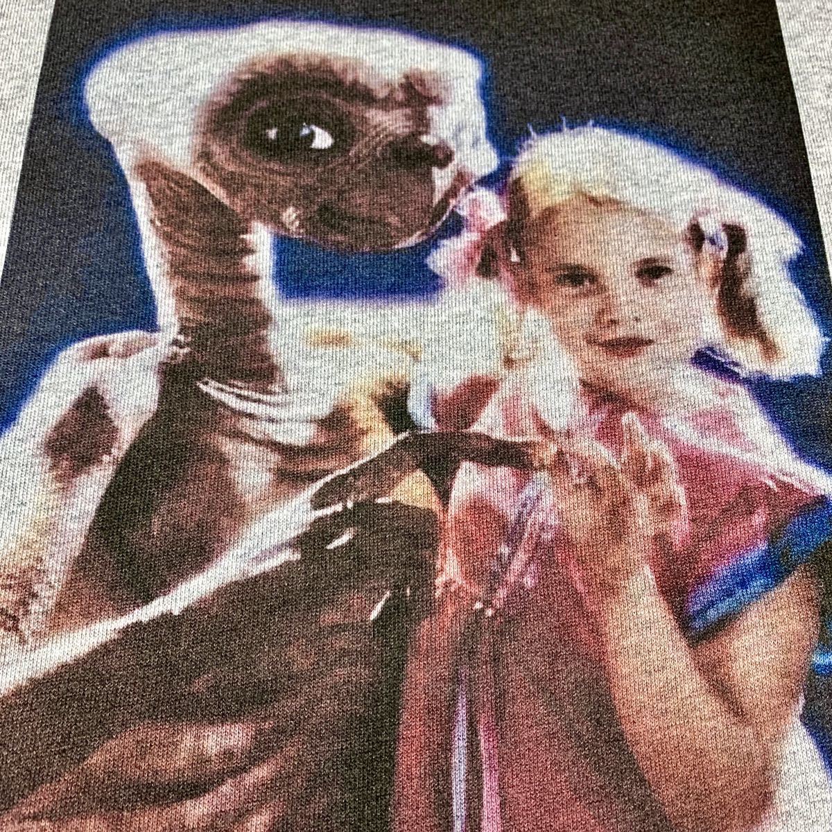 新品 E.T. ET 女の子 ガーティ スピルバーグ 80年代 SF 宇宙人 USJ 映画 パーカー XS S M L XL ビッグ オーバー サイズ XXL Tシャツ ロンT_画像7
