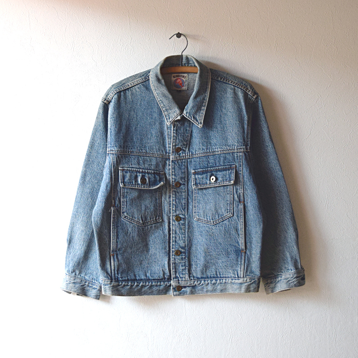 [ бесплатная доставка ]80s Bobson sen City b Vintage Denim жакет G Jean BOBSON мужской DA0003