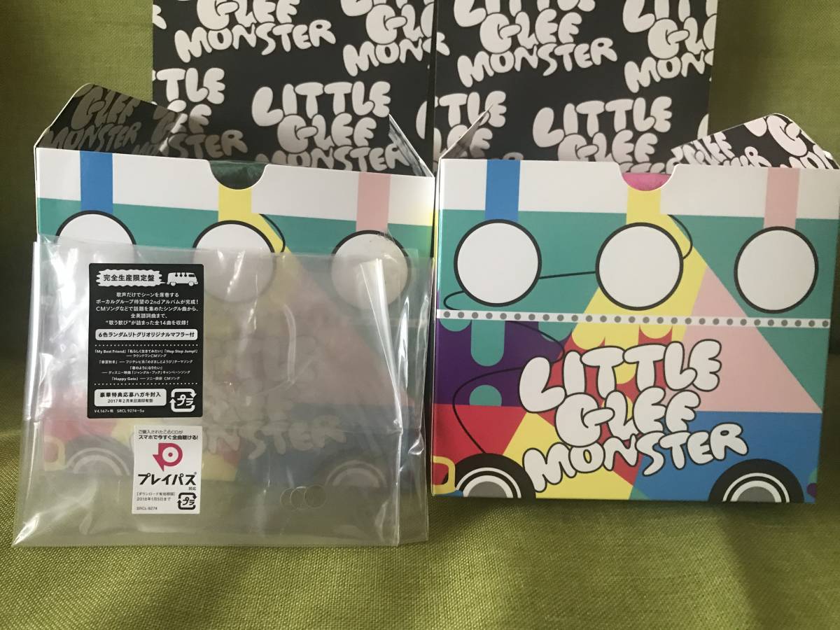 2個セット★ Little Glee Monster Joyful Monster 完全生産限定盤 マフラーあり CD未開封 箱開封 リトルグリーモンスター_画像2