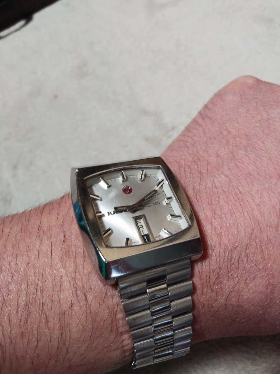 希少 RADO ラドー70年代ビンテージウォッチ NCC505 自動巻き 希少 RADO ラドー70年代ビンテージウォッチ NCC505 自動巻き