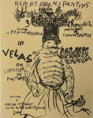 【特価】　≪　　 ピエール ボナール　　≫ 　リトグラフ【石版画】LA MALHEUREUSE&VELAS OU L'OFFICIER DE FORTUNE 1952年 PIERRE-BONNARD