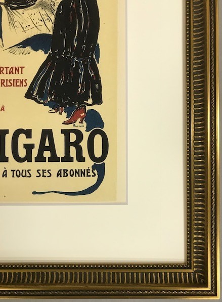 【特価】　≪　　 ピエール ボナール　　≫　　リトグラフ【石版画】　　GRANDE AFFICHE POUR LE FIGARO　　1952年　　PIERRE-BONNARD_画像3