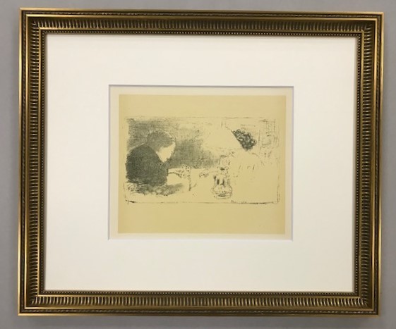 特価】 ≪ ピエール ボナール ≫ リトグラフ【石版画】 LA NUIT YOMBE