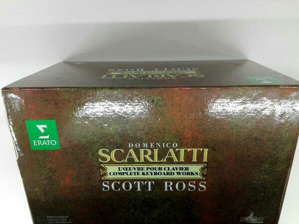 スコット・ロス CD 【輸入盤】Scarlatti Complete Keyboard Works/Scott Ross ブックレット欠品