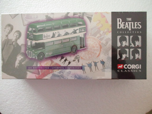 ◇ビートルズ・バス　アップル公認　コーギー二階建バス（リバプール　ペニー・レイン）CORGI THE BEATLES COLLECTION＜未開封・新品＞_画像3