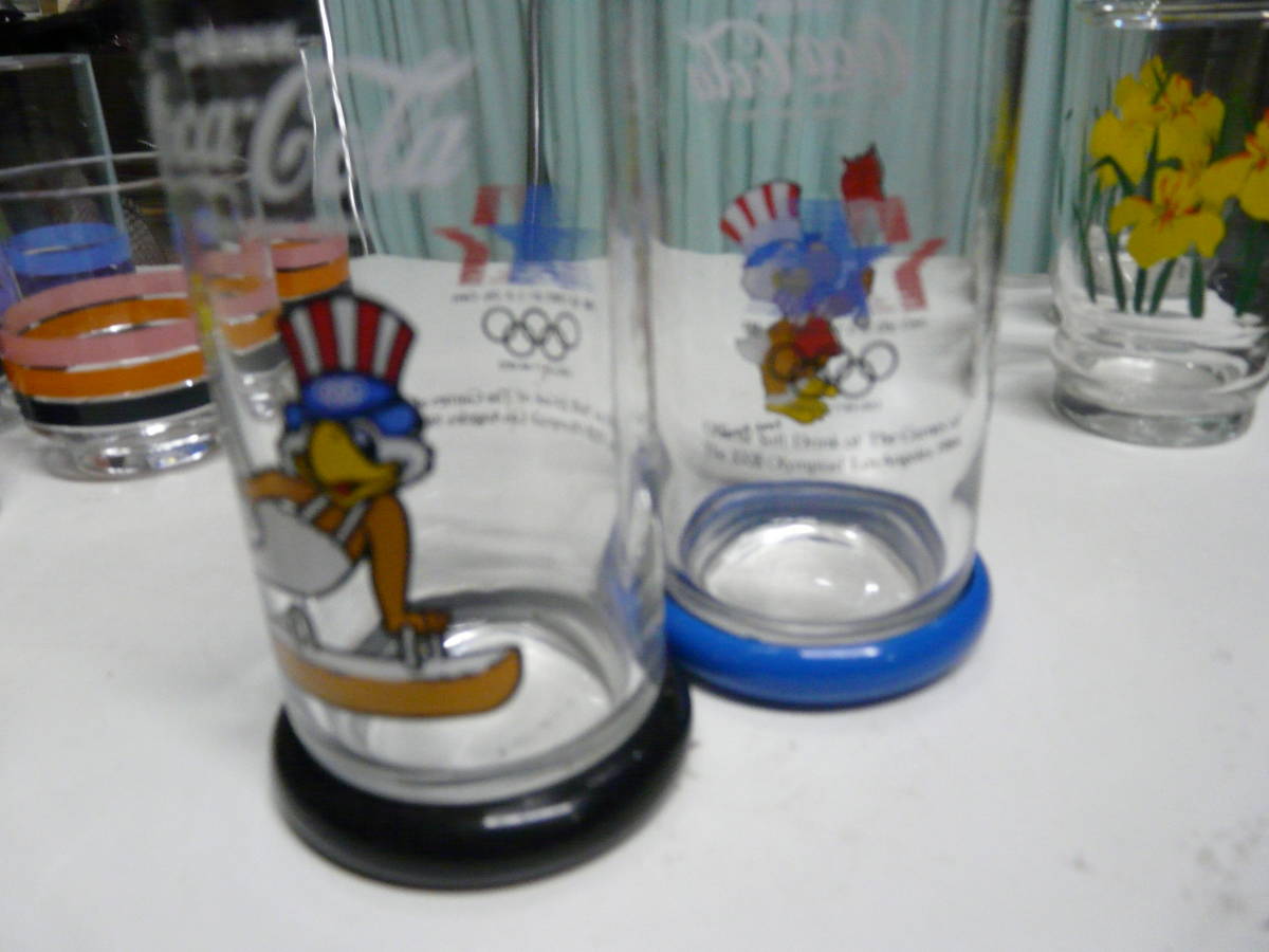B、ドリンクコカ・コーラ―、オリンピック記念グラス、2個セット_画像8